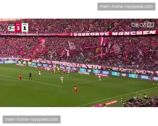 拜仁对阵斯图加特，格雷罗31分钟扳平比分